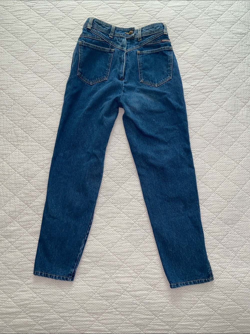 Classic High-Waist Straight Leg Jeans 
JORDACHE